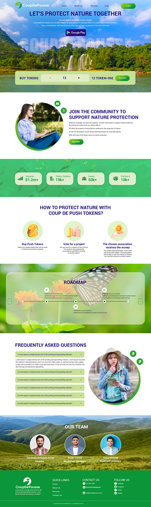 Web Design by Sabarni De designer for Digitalcube | Design: #32199939