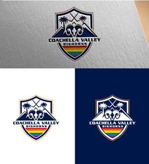 Logo Design by alexdarah for Coachella Valley LGBT Hockey Association | Design: #32176188