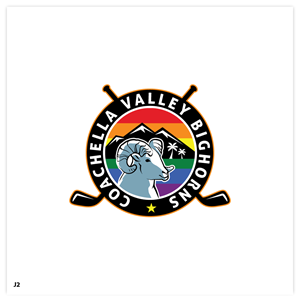 Logo-Design von Sujit Banerjee für Coachella Valley LGBT Hockey Association | Design: #32191153