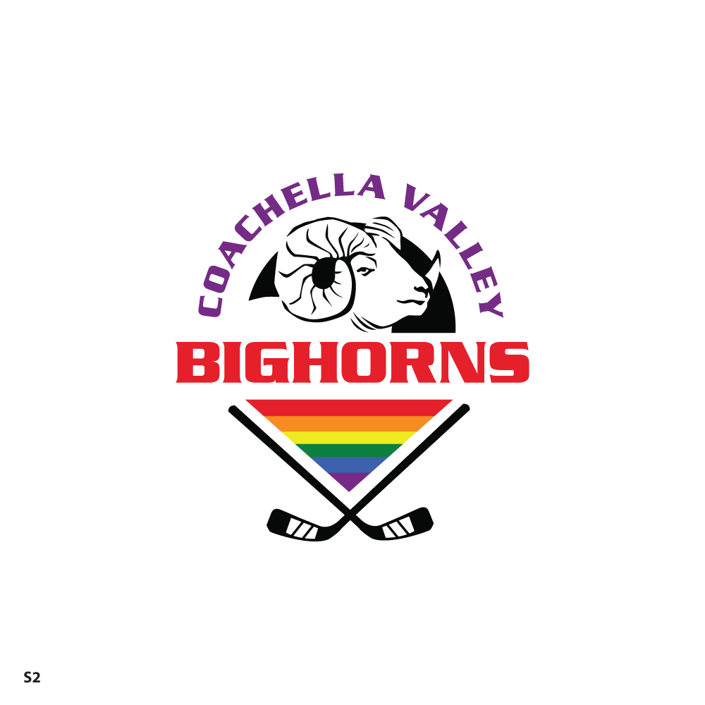Logo Design by Sujit Banerjee for Coachella Valley LGBT Hockey Association | Design #32191157