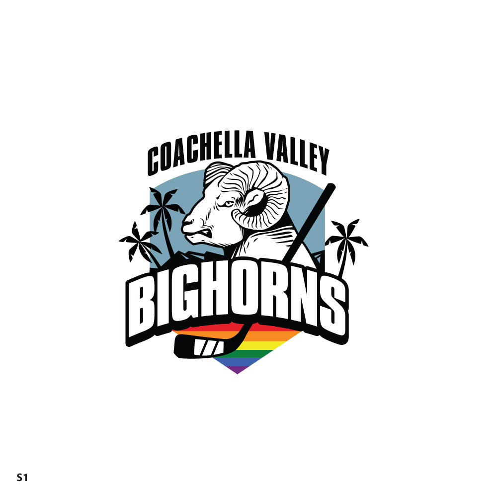Logo Design by Sujit Banerjee for Coachella Valley LGBT Hockey Association | Design #32191160