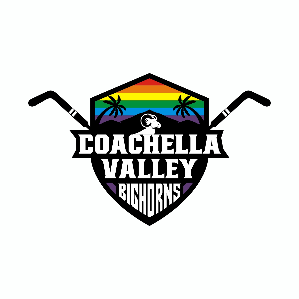 Logo-Design von Ashani Bhattacharya für Coachella Valley LGBT Hockey Association | Design #32182024