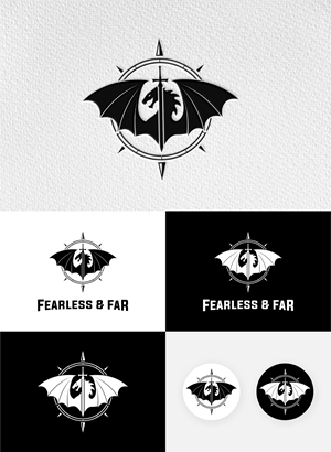 Logo Design by Noekha Studio for Fearless & Far Adventure Travel Inc. | Design: #32169721