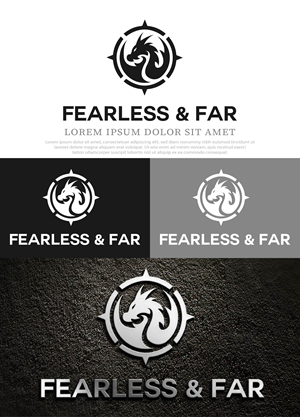 Logo Design by NasarLogo for Fearless & Far Adventure Travel Inc. | Design: #32192915