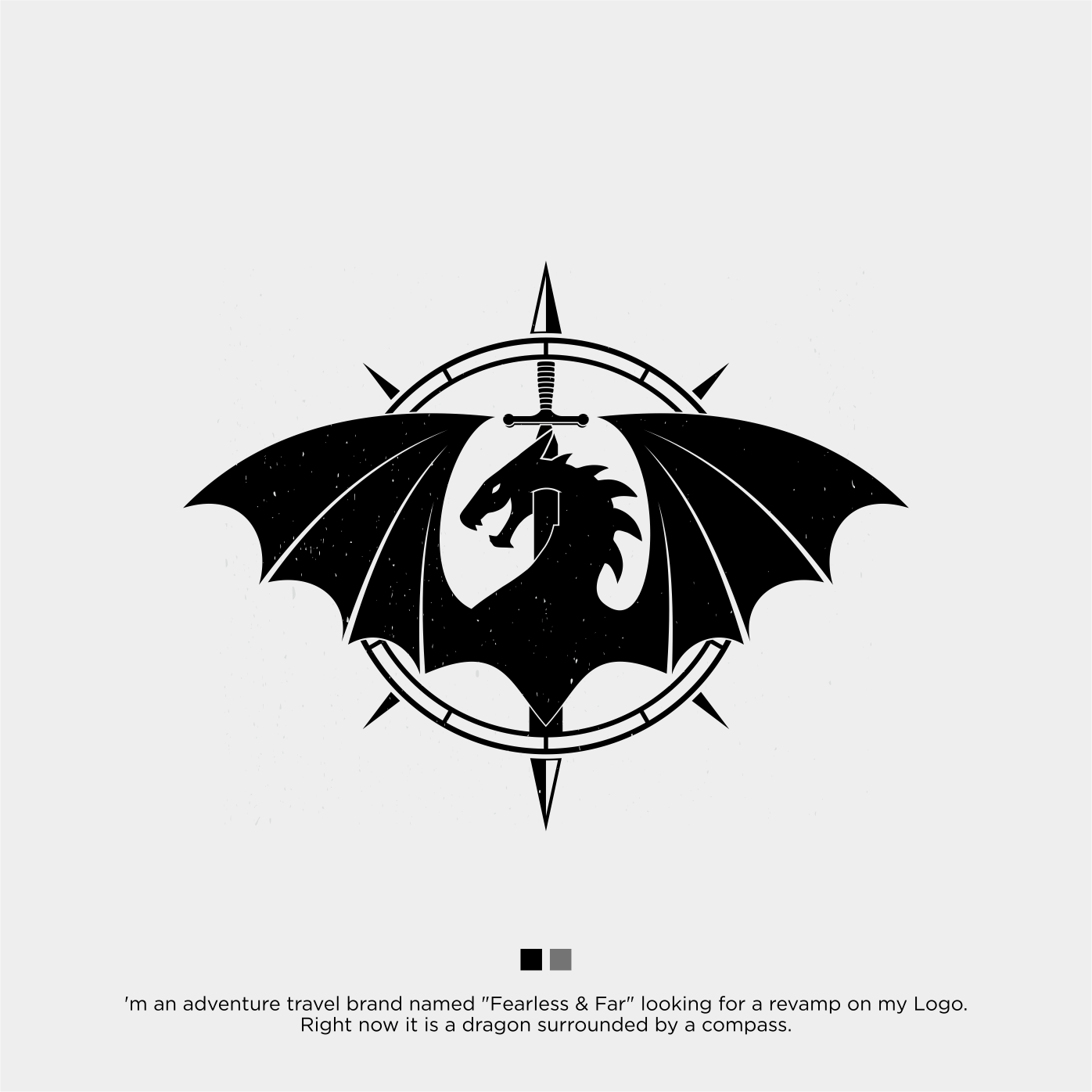 Logo Design by Kusuma Studio for Fearless & Far Adventure Travel Inc. | Design #32176271