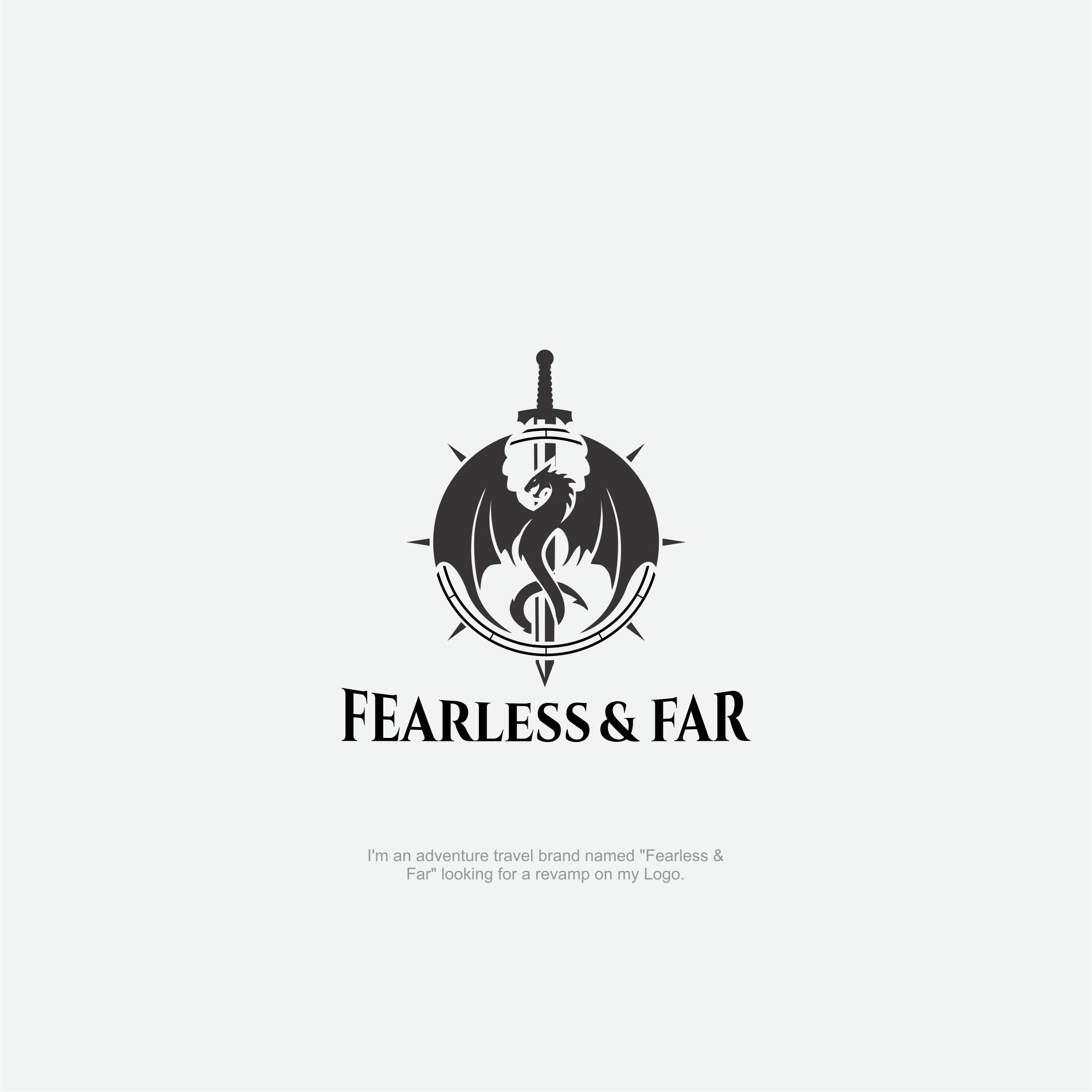 Logo-Design von ridho_ für Fearless & Far Adventure Travel Inc. | Design #32176432