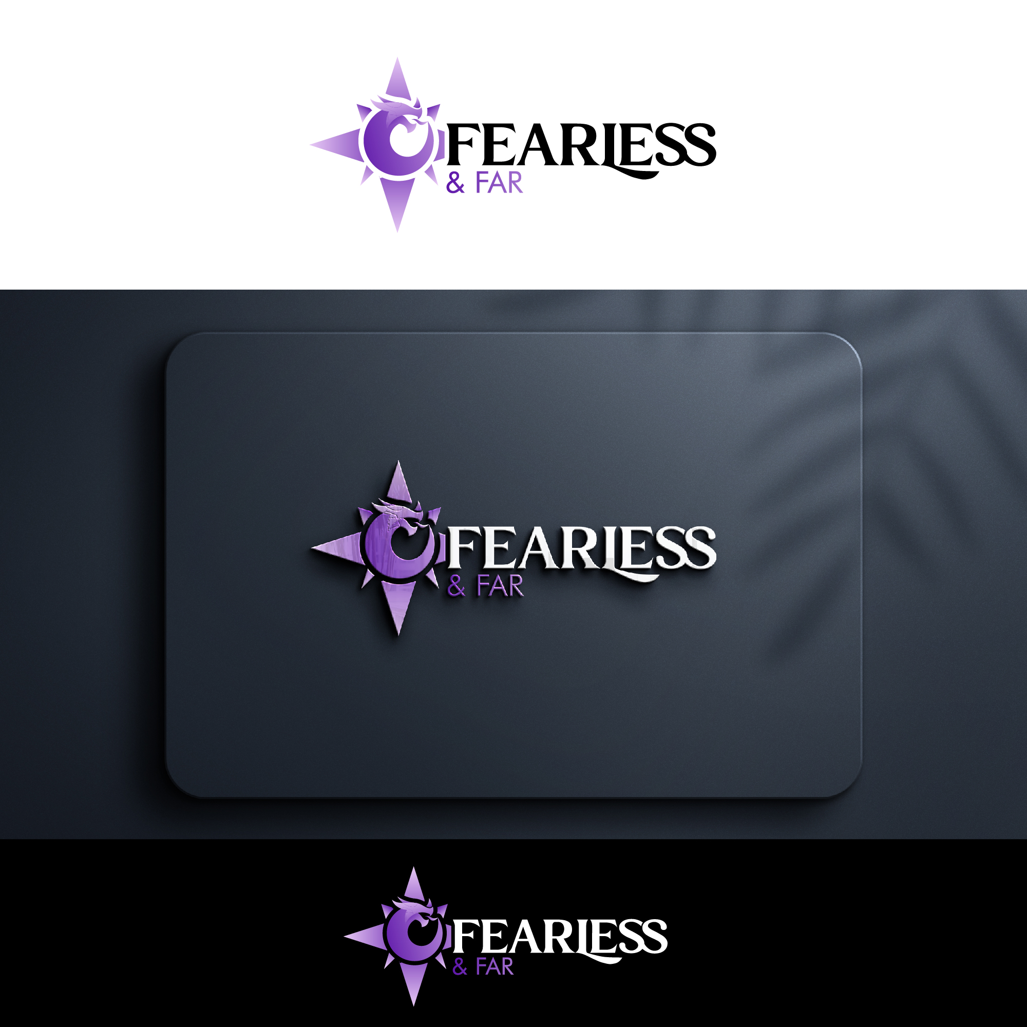 Logo-Design von Logotablet für Fearless & Far Adventure Travel Inc. | Design #32170114