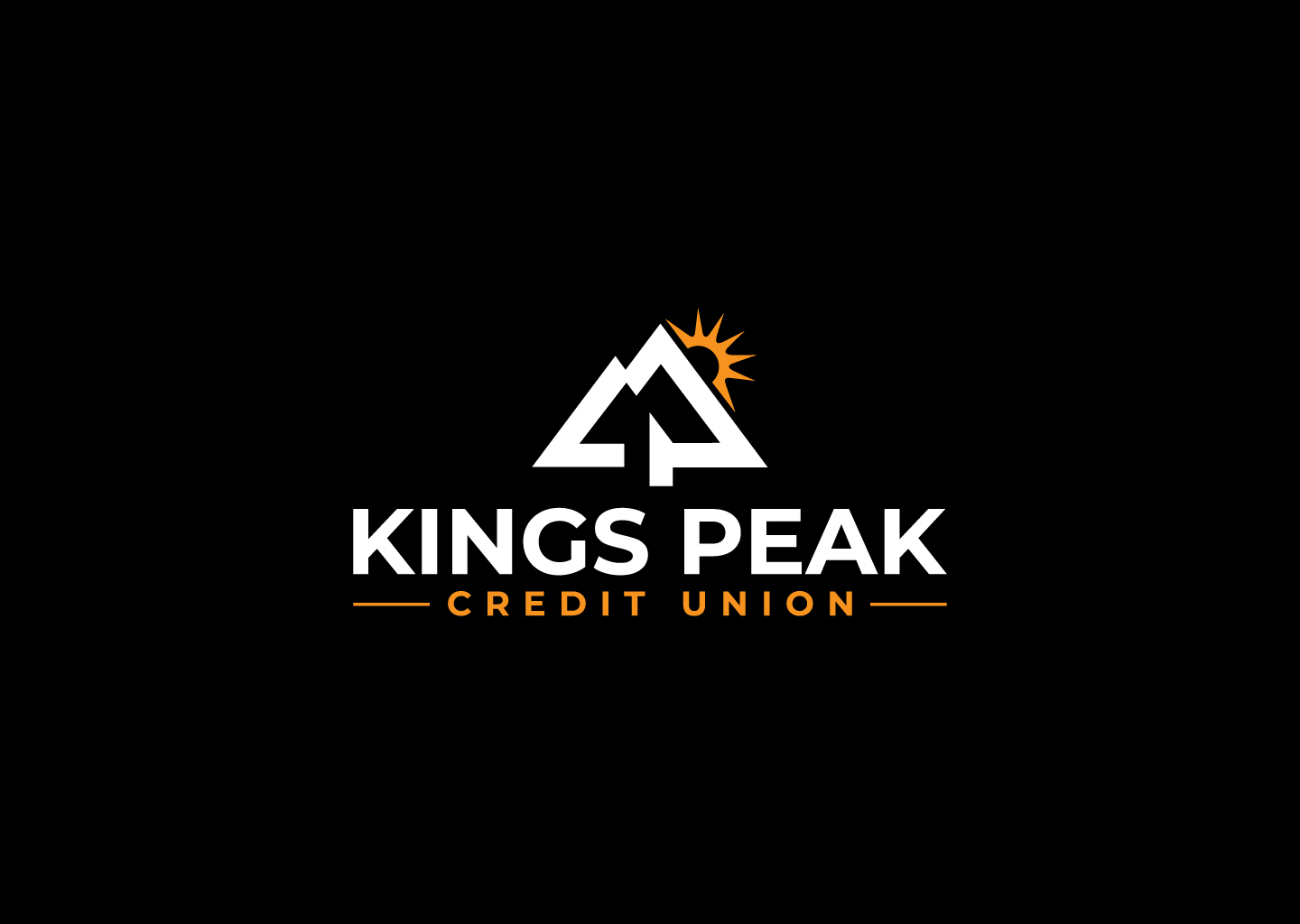 Bold, Playful, Financial Logo Design for Kings Peak Credit Union by