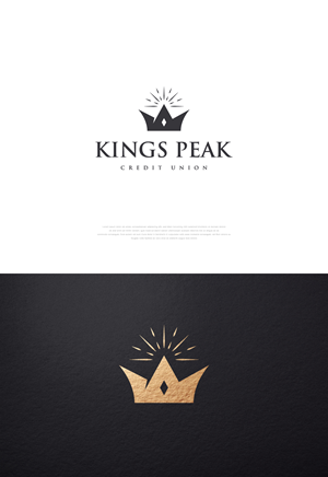 Logo Design by apik. for Kings Peak Credit Union | Design: #32170262