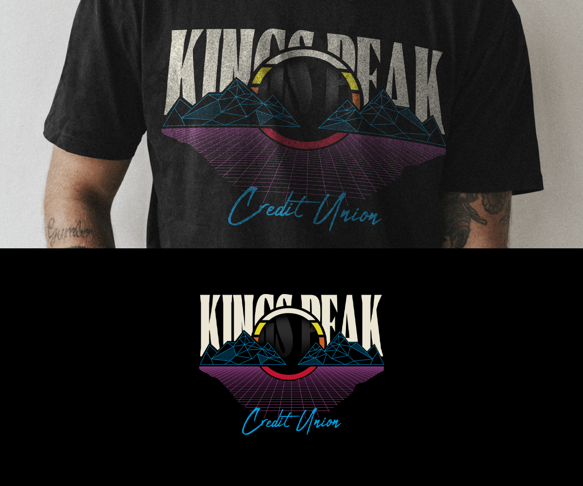 Diseño de Logo por K A P T U S para Kings Peak Credit Union | Diseño #32175795