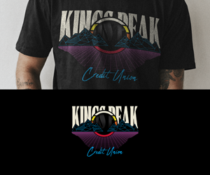 Logo Design by K A P T U S for Kings Peak Credit Union | Design: #32175795
