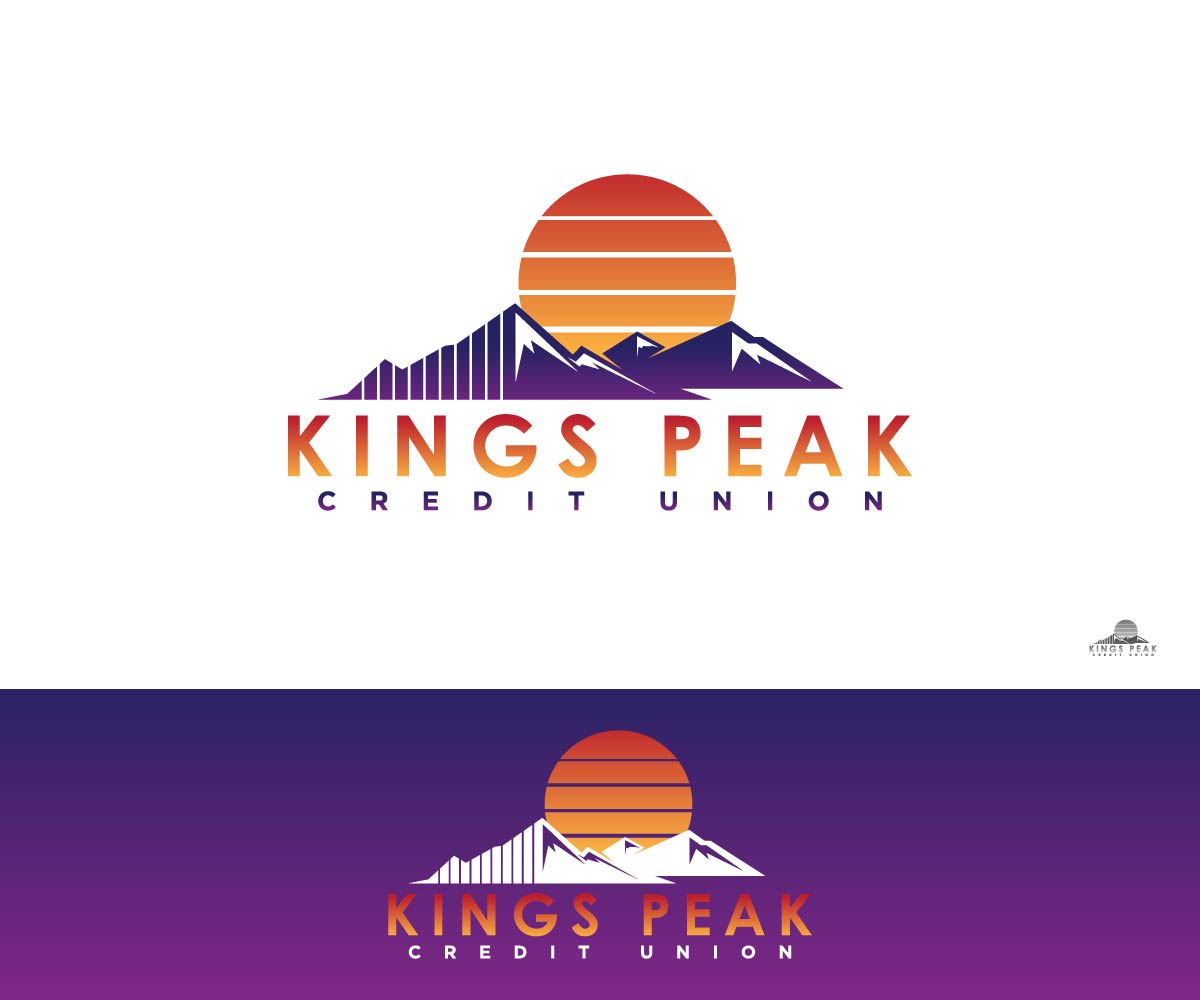 Logo Design by Ansh Design for Kings Peak Credit Union | Design #32172163