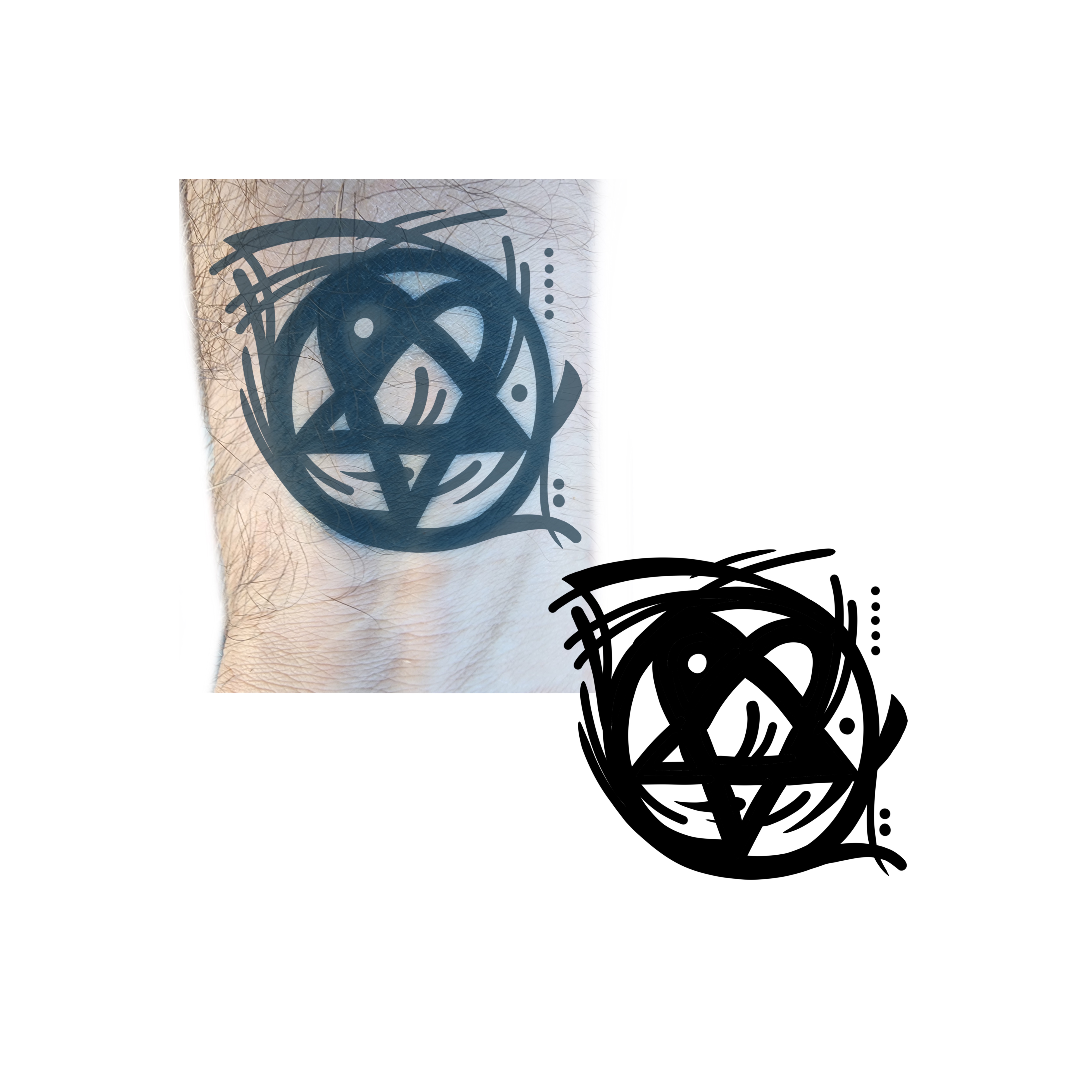 Tattoo Design by Yevhen (Ukrdesign) for this project | Design #32179005