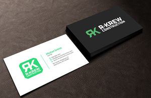 Diseño de Tarjeta de Presentación por Graphixpointt para RKREW Construction | Diseño: #32172536