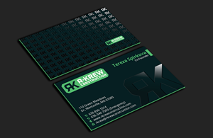 Business Card Design by DesignerShahadat for RKREW Construction | Design: #32172709