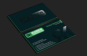 Business Card Design by DesignerShahadat for RKREW Construction | Design: #32172713
