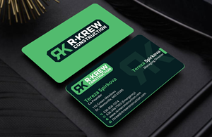 Business Card Design by DesignerShahadat for RKREW Construction | Design: #32172830