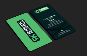 Diseño de Tarjeta de Presentación por DesignerShahadat para RKREW Construction | Diseño: #32173389