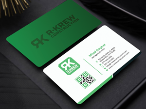 Diseño de Tarjeta de Presentación por Innovative Graphix para RKREW Construction | Diseño: #32176348