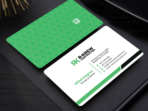 Diseño de Tarjeta de Presentación por Innovative Graphix para RKREW Construction | Diseño: #32180784