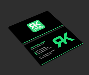 Diseño de Tarjeta de Presentación por Creations Box 2015 para RKREW Construction | Diseño: #32189161