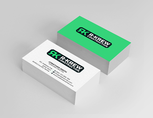 Diseño de Tarjeta de Presentación por Creations Box 2015 para RKREW Construction | Diseño: #32189539