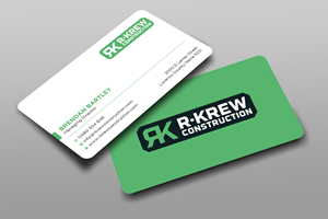 Diseño de Tarjeta de Presentación por Uttom 2 para RKREW Construction | Diseño: #32173983