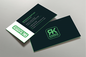 Business Card Design by Uttom 2 for RKREW Construction | Design: #32174717