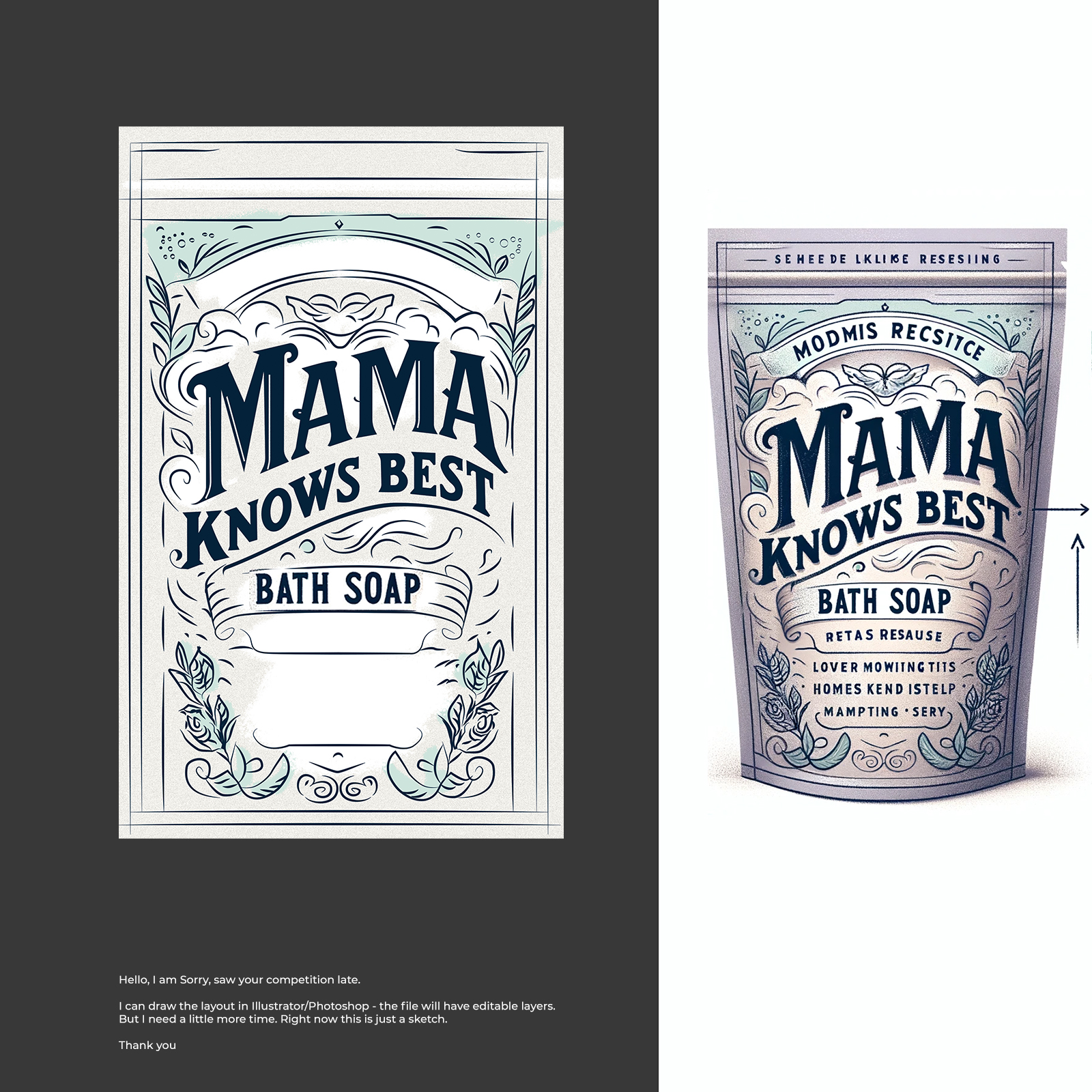 Graphic Design by Oleksandra Den for this project | Design #32186667