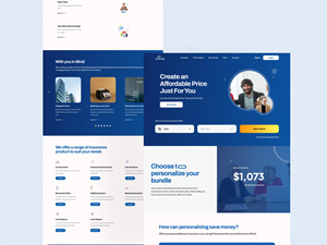 Web Design par Taufik H pour ONEELEVEN | Design : #32193031