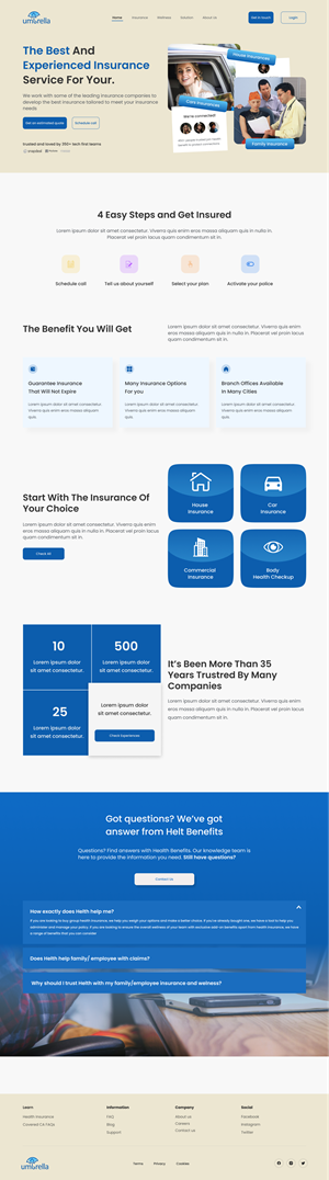 Web Design par Taufik H pour ONEELEVEN | Design : #32201202