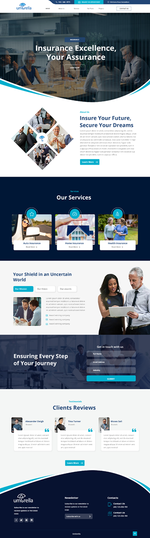 Web Design par Andrew Asiimwe pour ONEELEVEN | Design : #32223168