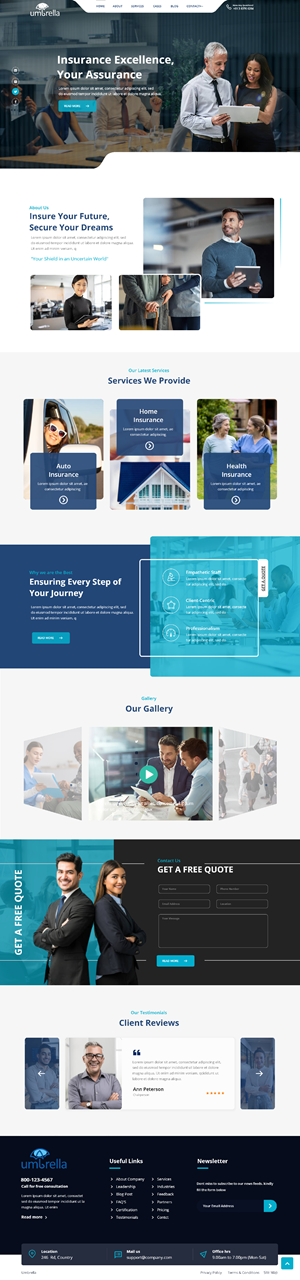 Web Design par Andrew Asiimwe pour ONEELEVEN | Design : #32223170