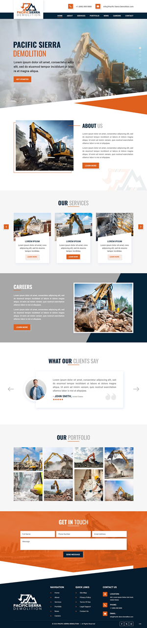 Web Design by pb for ONEELEVEN | Design: #32192792