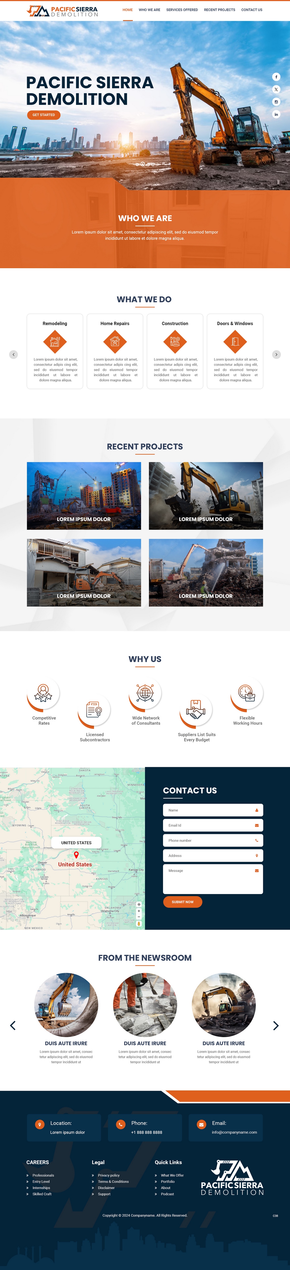 Web Design by pb for ONEELEVEN | Design #32192794