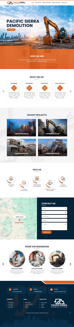 Web Design by pb for ONEELEVEN | Design: #32192794