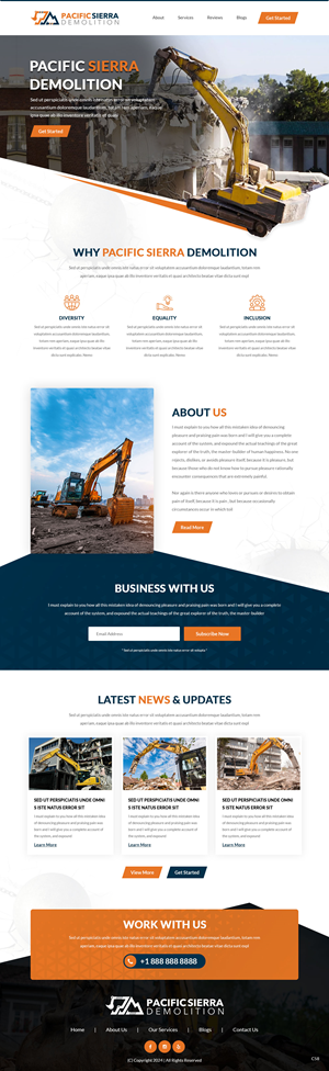 Web Design by pb for ONEELEVEN | Design: #32192798