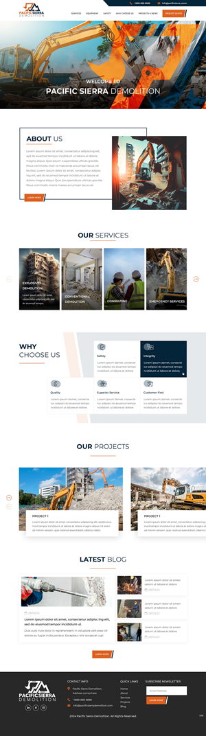 Web Design by pb for ONEELEVEN | Design: #32192800