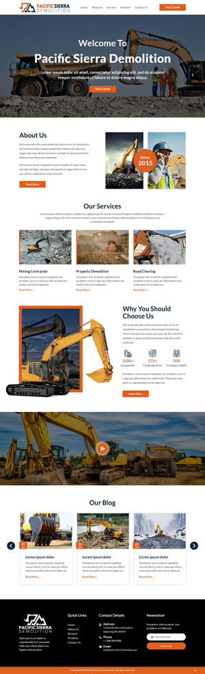 Web Design by pb for ONEELEVEN | Design: #32192808