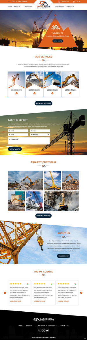 Web Design by pb for ONEELEVEN | Design: #32192810