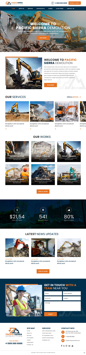 Web Design by pb for ONEELEVEN | Design: #32200659