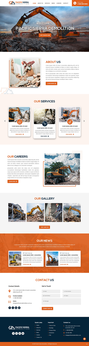 Web Design by pb for ONEELEVEN | Design: #32200660