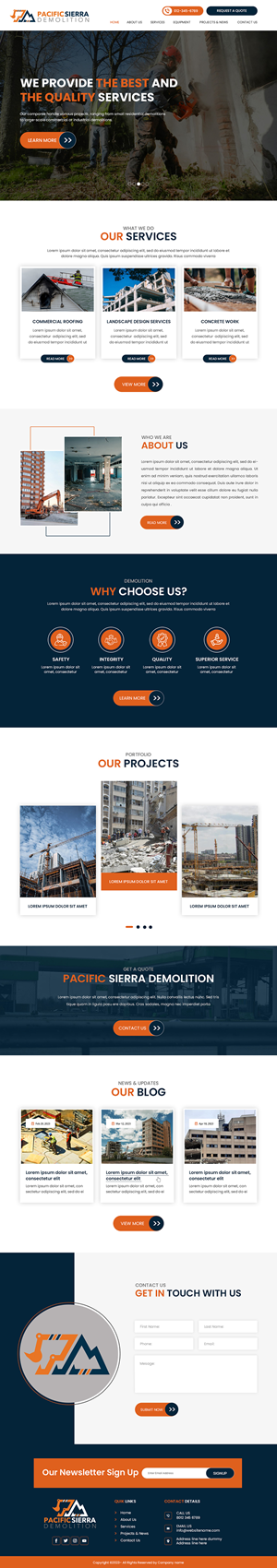 Web Design by Creations Box 2015 for ONEELEVEN | Design: #32183445