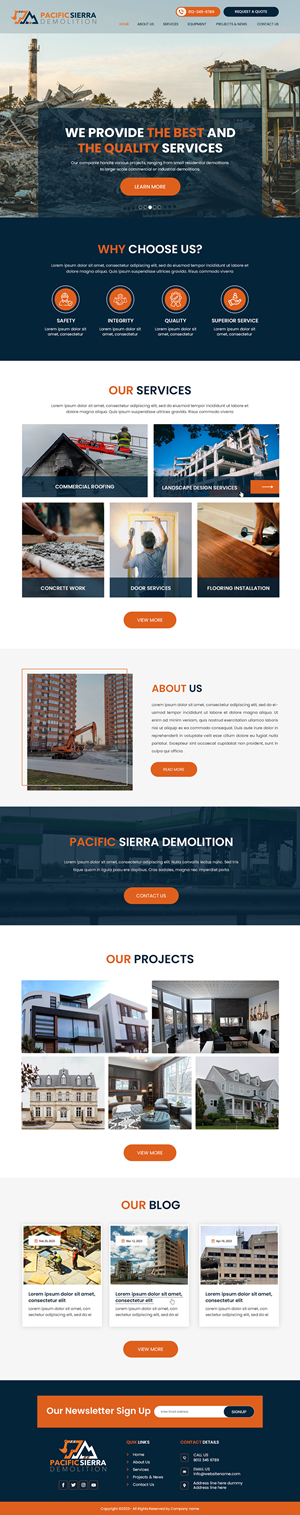Web Design by Creations Box 2015 for ONEELEVEN | Design: #32183451