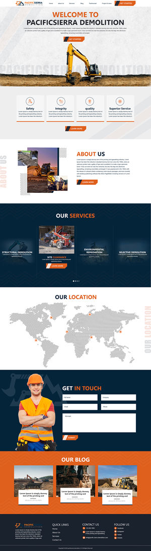 Web Design by Sabarni De designer for ONEELEVEN | Design: #32185457