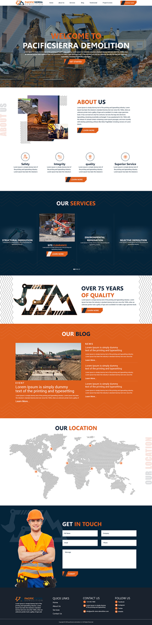 Web Design by Sabarni De designer for ONEELEVEN | Design: #32185458
