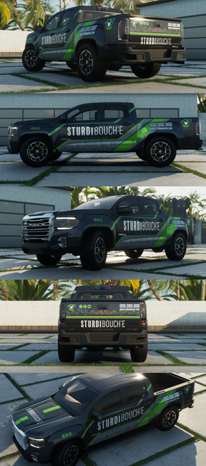 Car Wrap Design by VEDG for SturdiBouch'e Real Estate & Development  | Design: #32194675