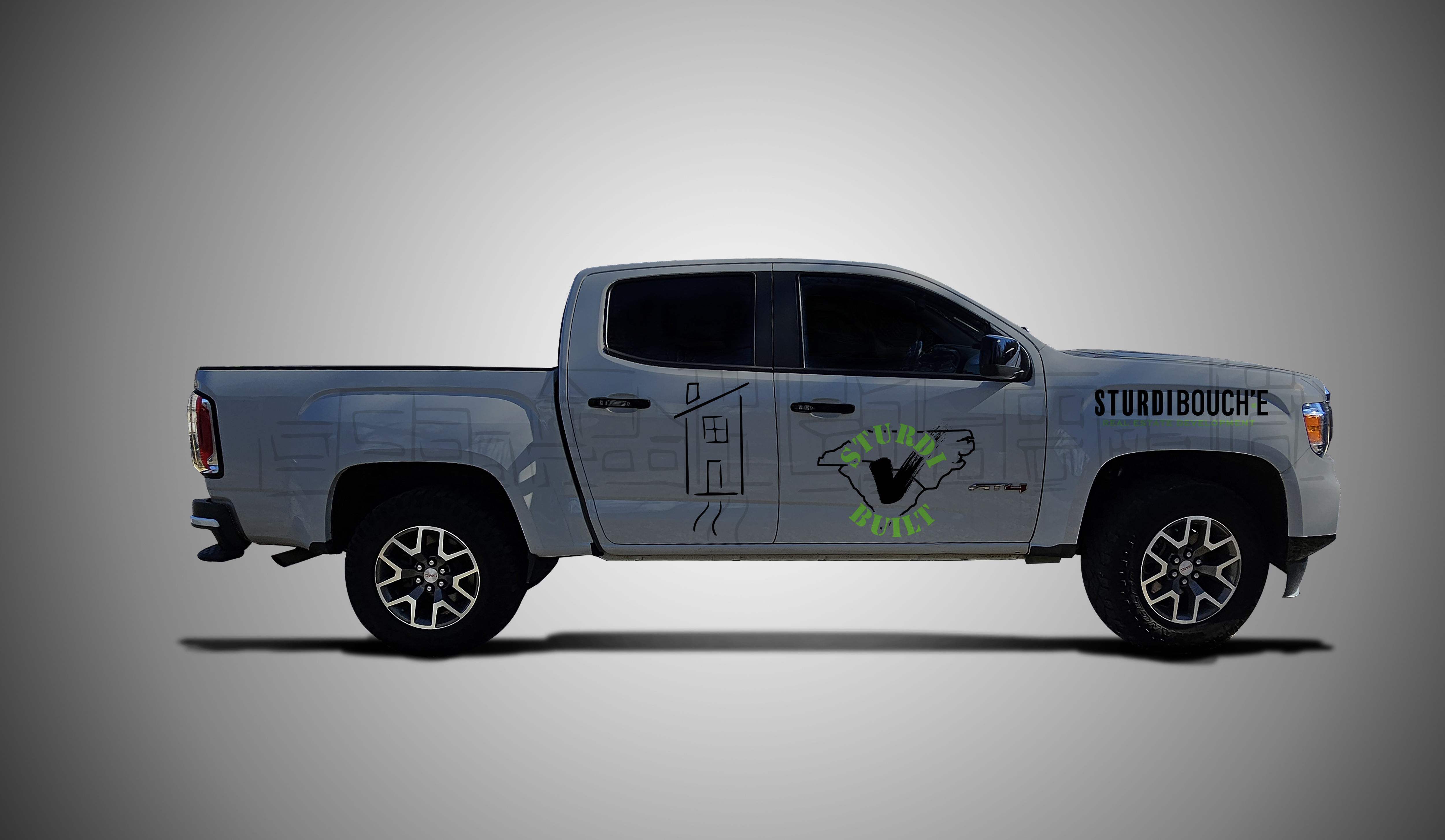 Car Wrap Design by Fine Graphics House for SturdiBouch'e Real Estate & Development  | Design #32186131