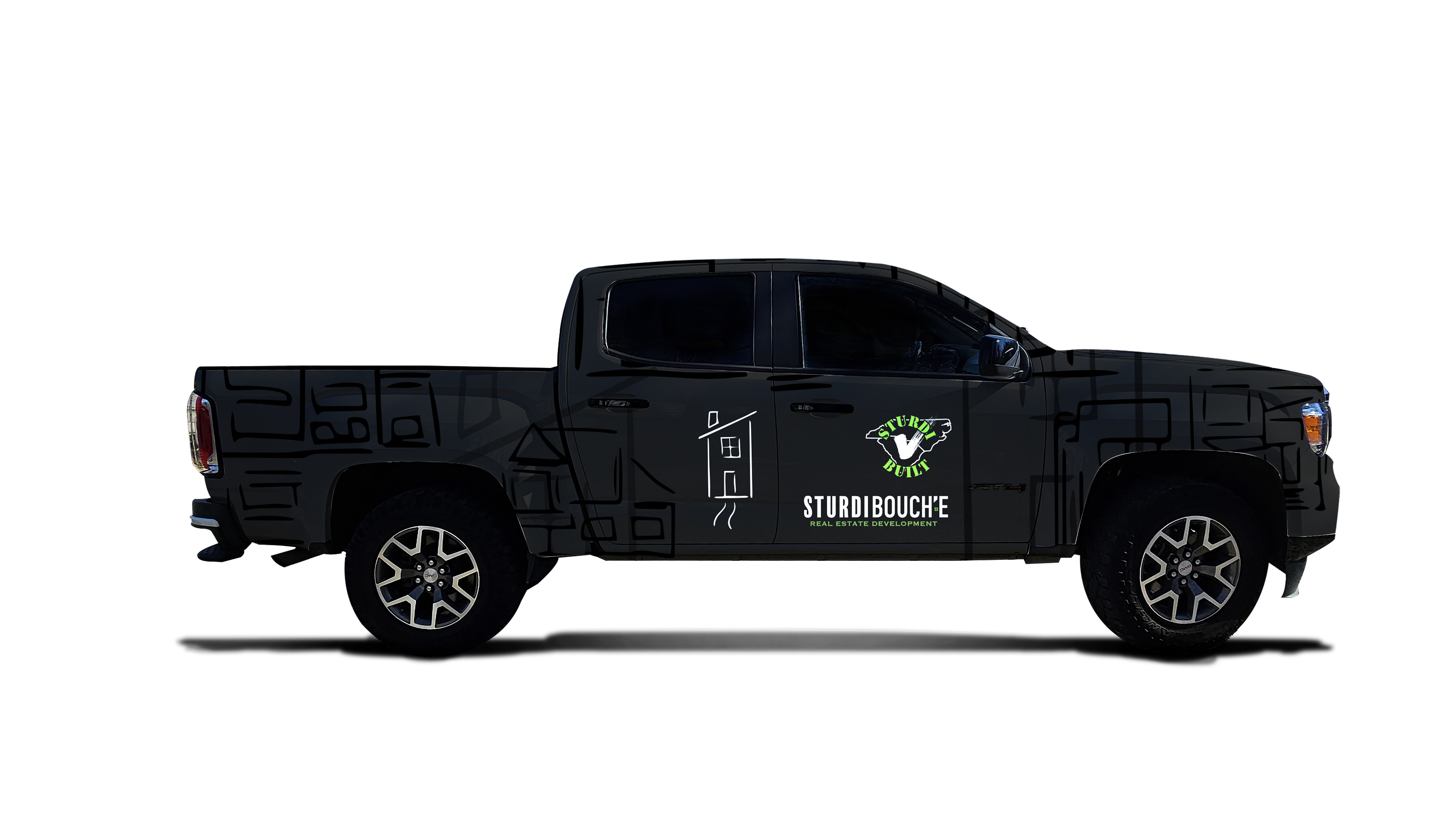 Car Wrap Design by Fine Graphics House for SturdiBouch'e Real Estate & Development  | Design #32186134
