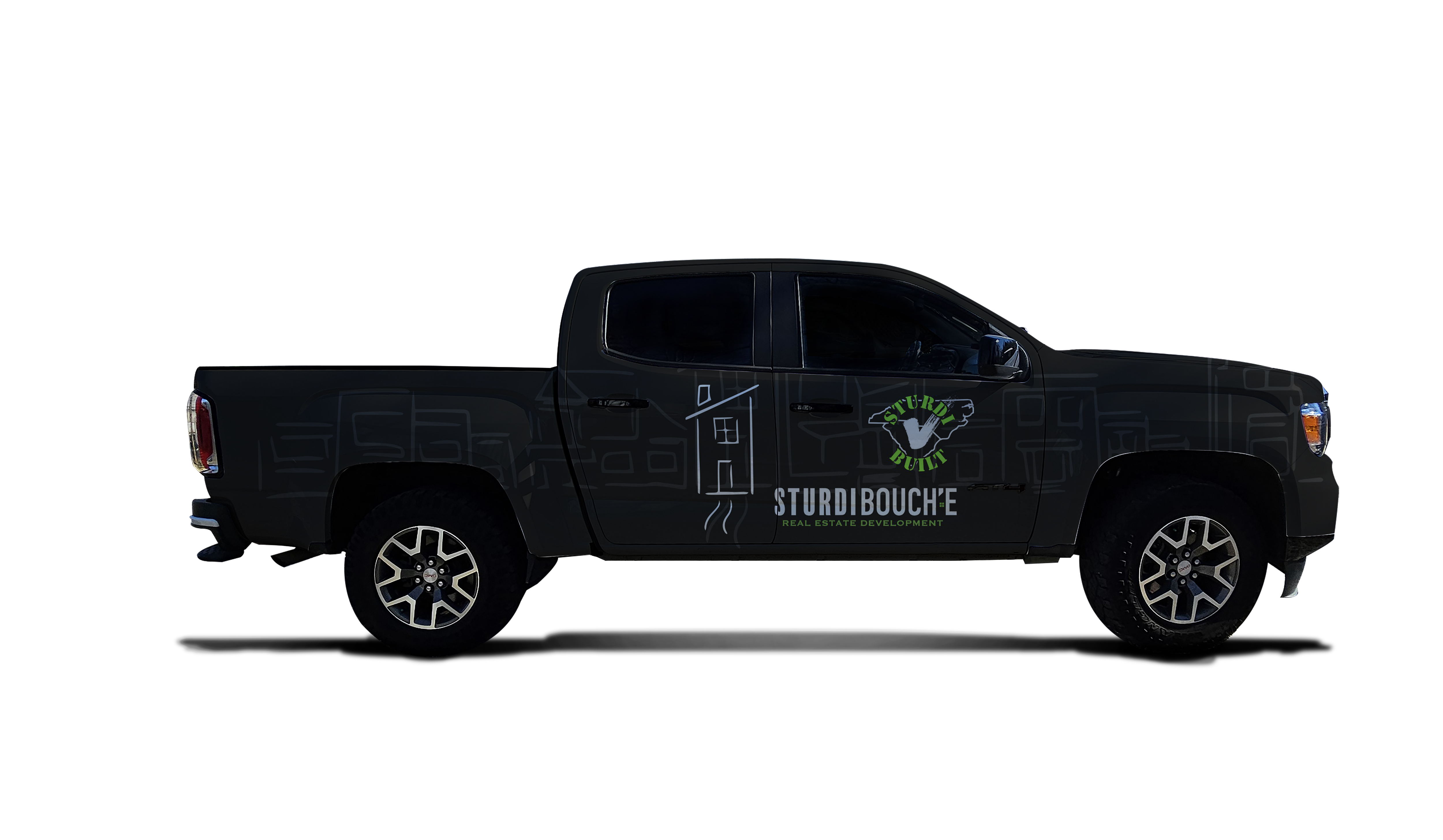 Car Wrap Design by Fine Graphics House for SturdiBouch'e Real Estate & Development  | Design #32186144